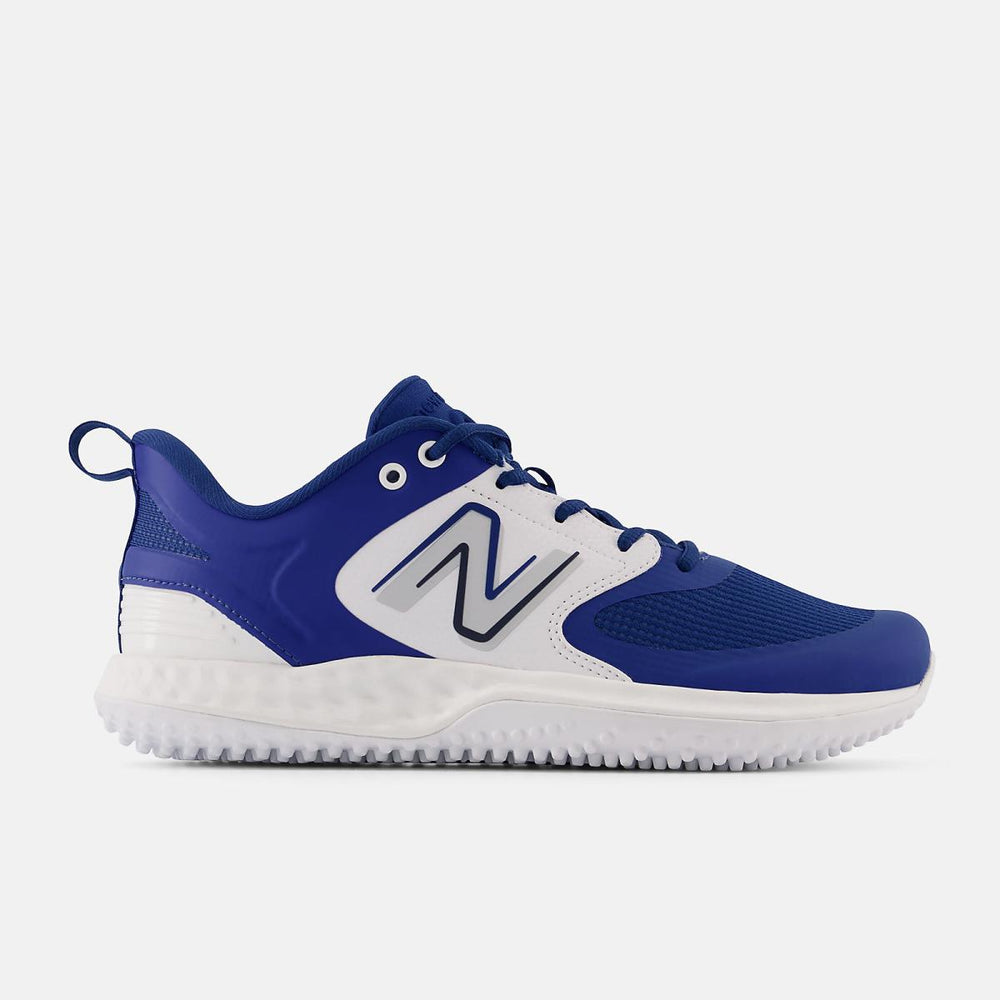 Baseball | Men New Balance Fresh Foam 3000 V6 Turf-Trainer Blue With White
