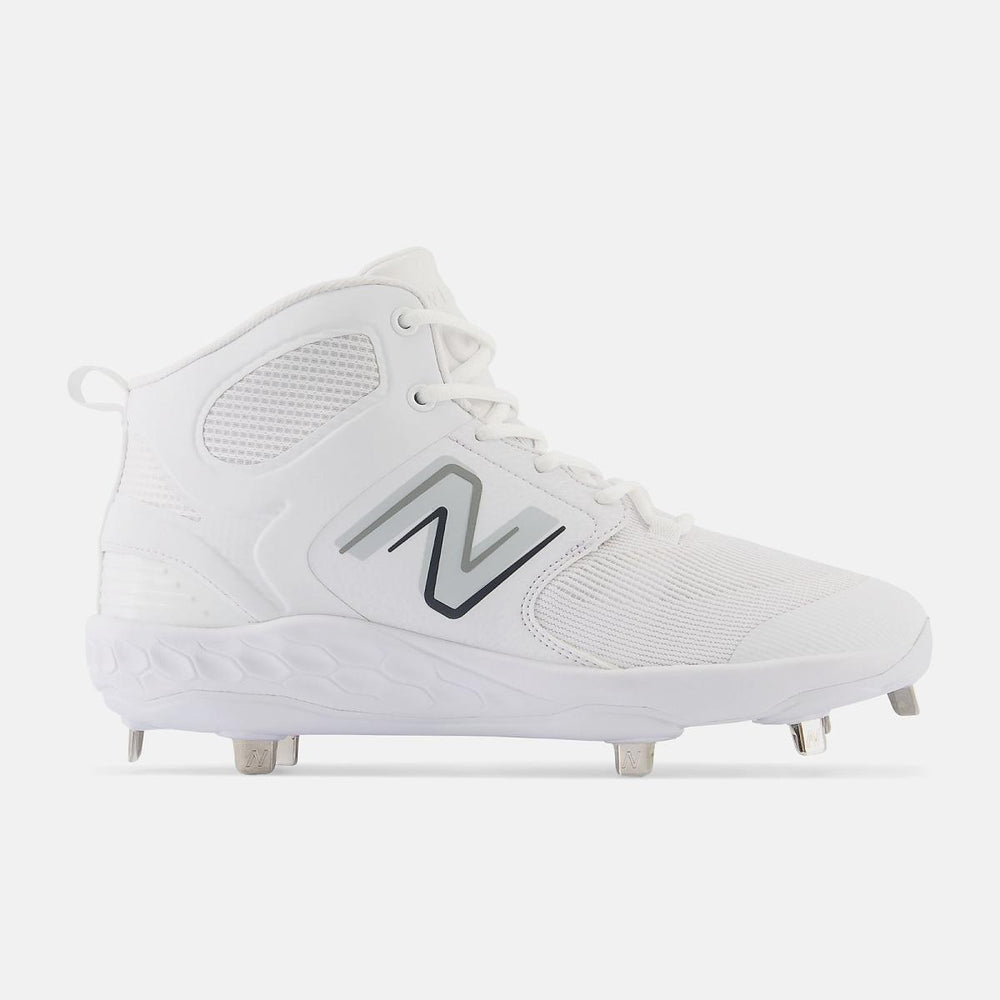 Baseball | Men New Balance Fresh Foam X 3000 V6 Mid-Metal White