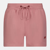 Bottoms | Kids New Balance NB Essential Stacked Logo Short Hazy Rose