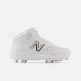 Cleats | Kids New Balance 3000 V6 Rubber Molded Synthetics White
