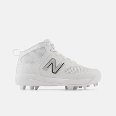 Cleats | Kids New Balance 3000 V6 Rubber Molded Synthetics White