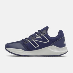 Cleats | Kids New Balance 4040 V6 Youth Turf Trainer Navy With White