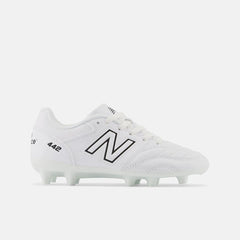 Cleats | Kids New Balance 442 V2 ACADEMY JNR FG White With Black
