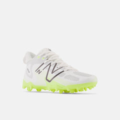 Cleats | Kids New Balance FreezeLX V4 Jr White With Hi-lite And Black
