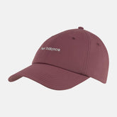 Hats | Men/Women New Balance 6 Panel Linear Logo Hat Washed Burgundy