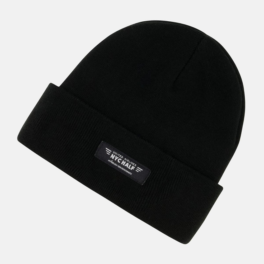 Hats | Men/Women New Balance United Half Knit Beanie Black
