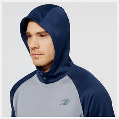 Hoodies & Sweatshirts | Men New Balance Baseball Pull Over Hoodie Natural Indigo