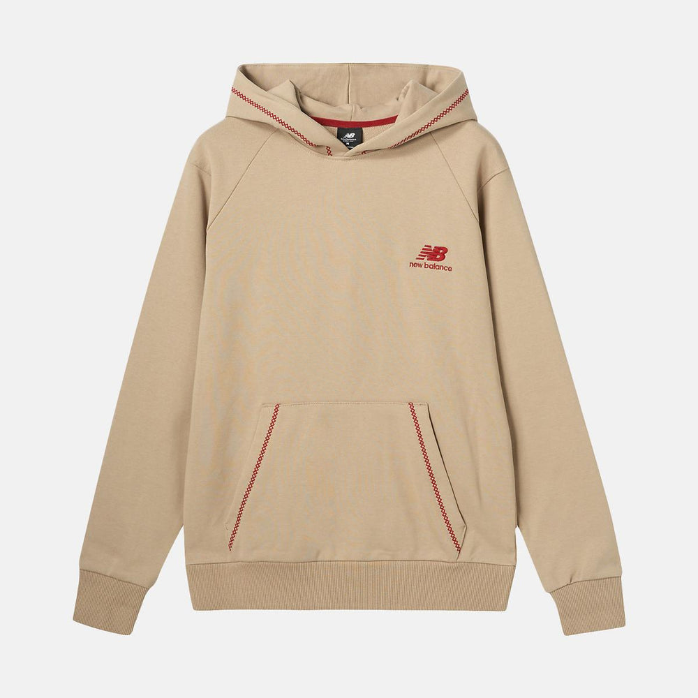 Hoodies & Sweatshirts | Men New Balance NB Athletics Lunar New Year French Terry Hoodie Brandon Beige