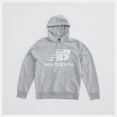 Hoodies & Sweatshirts | Men New Balance NB Essentials Pullover Hoodie Athletic Grey