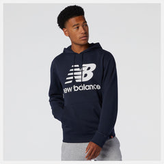 Hoodies & Sweatshirts | Men New Balance NB Essentials Pullover Hoodie Eclipse