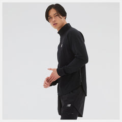 Hoodies & Sweatshirts | Men New Balance NB Heat Grid Half Zip Black