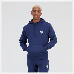 Hoodies & Sweatshirts | Men New Balance NB Hoops Fundamentals Hoodie Nb Navy