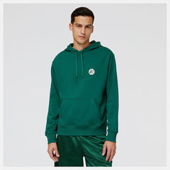 Hoodies & Sweatshirts | Men New Balance NB Hoops Fundamentals Hoodie Team Forest Green