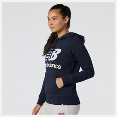 Hoodies & Sweatshirts | Women New Balance NB Essentials Pullover Hoodie Eclipse