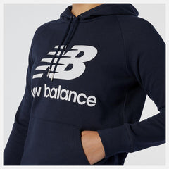 Hoodies & Sweatshirts | Women New Balance NB Essentials Pullover Hoodie Eclipse