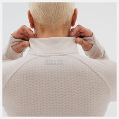 Hoodies & Sweatshirts | Women New Balance NB Heat Grid Half Zip Sea Salt Heather