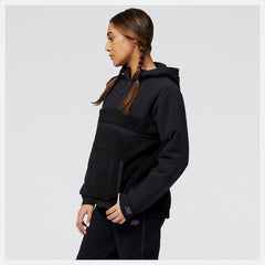 Hoodies & Sweatshirts | Women New Balance Q Speed Sherpa Pullover Black