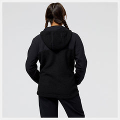 Hoodies & Sweatshirts | Women New Balance Q Speed Sherpa Pullover Black