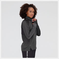 Hoodies & Sweatshirts | Women New Balance Q Speed Shift 1/2 Zip Black