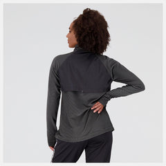 Hoodies & Sweatshirts | Women New Balance Q Speed Shift 1/2 Zip Black