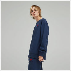 Hoodies & Sweatshirts | Women New Balance Uni-ssentials French Terry Crewneck Sweatshirt Natural Indigo