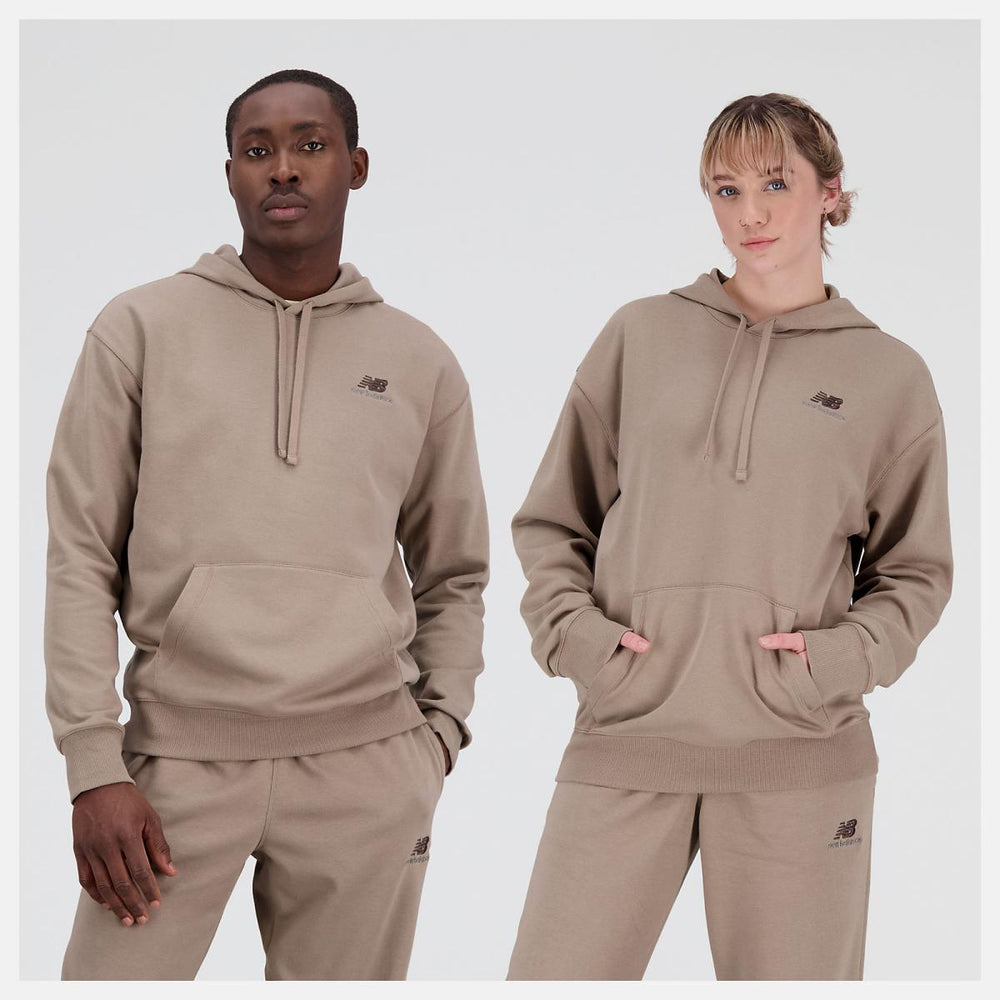 Hoodies & Sweatshirts | Women New Balance Uni-ssentials French Terry Hoodie Mushroom