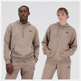 Hoodies & Sweatshirts | Women New Balance Uni-ssentials French Terry Hoodie Mushroom