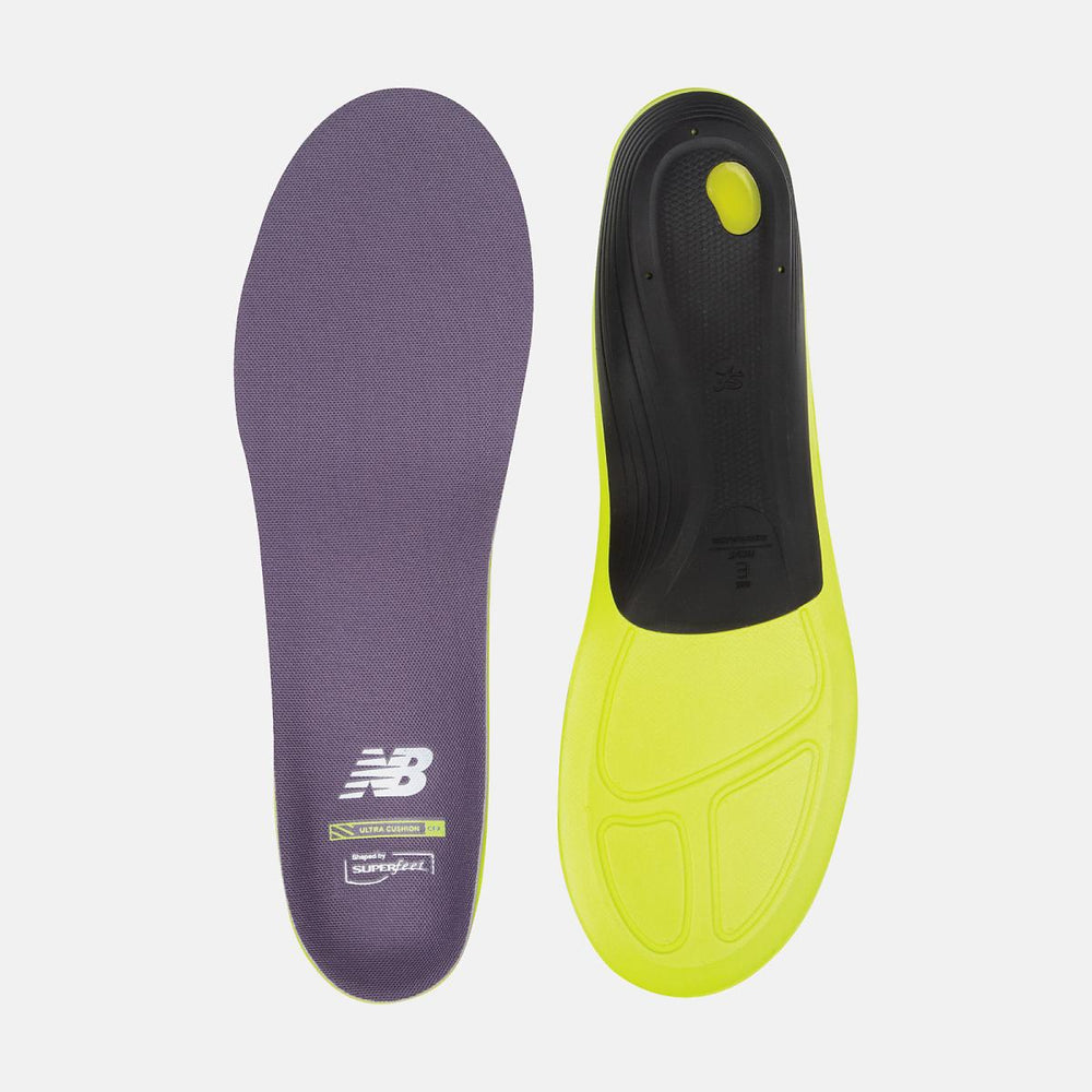 Insoles | Men/Women New Balance Running Womens Ultra Cushion CFX Insole Hi Lite With Black