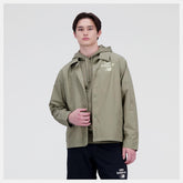 Jackets & Vests | Men New Balance Essentials Reimagined Woven Jacket Covert Green