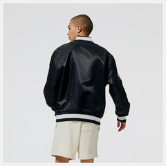 Jackets & Vests | Men New Balance Hoops Woven Jacket Black