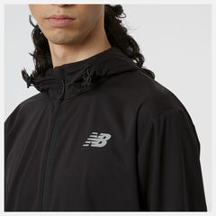 Jackets & Vests | Men New Balance Impact Run Water Defy Jacket Black