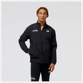 Jackets & Vests | Men New Balance Run For Life Impact Run Packable Jacket Black