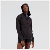 Jackets & Vests | Women New Balance Impact Run Water Defy Jacket Black