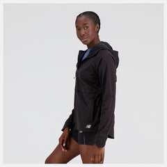 Jackets & Vests | Women New Balance Impact Run Water Defy Jacket Black