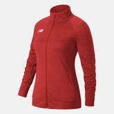 Jackets & Vests | Women New Balance Knit Training Jacket Team Red