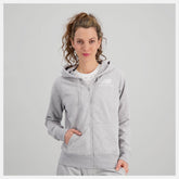 Jackets & Vests | Women New Balance NB Essentials Full Zip Hoodie Athletic Grey