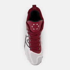 Lacrosse | Men/Women New Balance FreezeLX V4 White With Crimson And Black