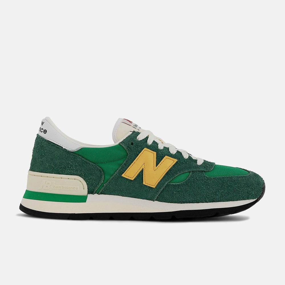 Lifestyle | Men New Balance MADE In USA 990 Green With Gold