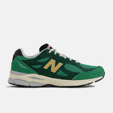 Lifestyle | Men New Balance MADE In USA 990v3 Green With Gold