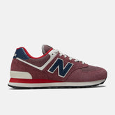 Lifestyle | Men/Women New Balance 574 Red With Navy