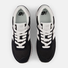 Lifestyle | Women New Balance 574+ Black With Rain Cloud And White