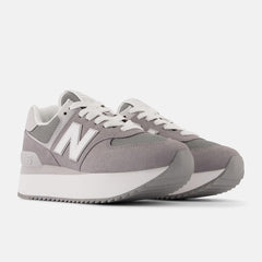 Lifestyle | Women New Balance 574+ Shadow Grey With Rain Cloud And White