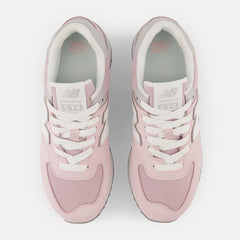 Lifestyle | Women New Balance 574+ Stone Pink With Rain Cloud And White