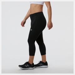 Pants & Leggings | Women New Balance Accelerate Capri Black