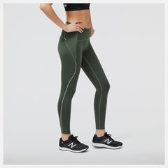 Pants & Leggings | Women New Balance Impact Run Tight Deep Olive Green