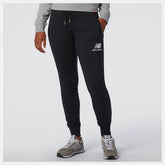 Pants & Leggings | Women New Balance NB Essentials French Terry Sweatpant Black