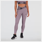 Pants & Leggings | Women New Balance Relentless Crossover High Rise 7/8 Tight Zinc