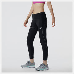 Pants & Leggings | Women New Balance Run For Life Impact Run Crop Black