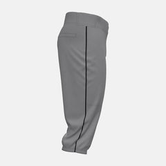 Pants | Men New Balance Adversary 2 Baseball Piped Knicker Athletic Grey With Black