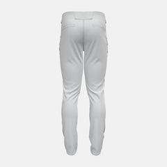 Pants | Men New Balance Adversary 2 Baseball Piped Pant Tapered White With Red